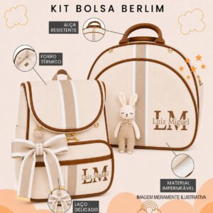 Kit Bolsa Berlim (Bolsa + Mochila) - Imagem 1