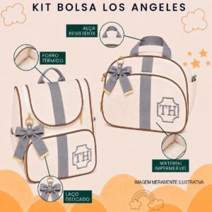 Kit Bolsa Los Angeles (Bolsa + Mochila) - Imagem 1