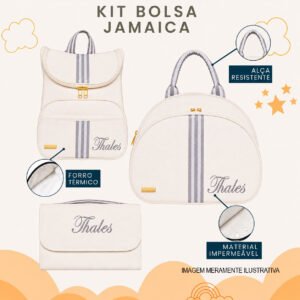 Kit Bolsa Jamaica (Bolsa + Mochila + Trocador) - Imagem 1